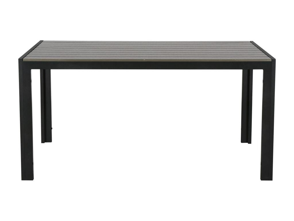 Mobenze Table de jardin 150 cm nero/grigio. WGNG27283