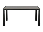 Mobenze Table de jardin 150 cm nero/grigio. WGNG27283