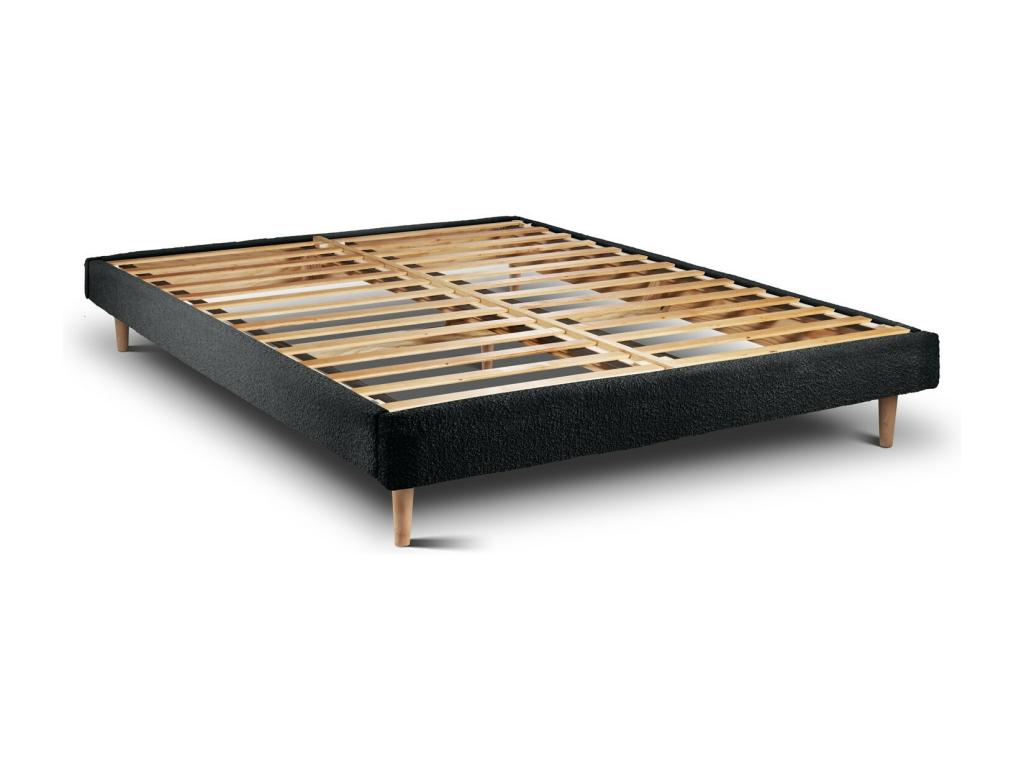 Sommier Mobenze Nero 150x190 H29cm NWCS22417