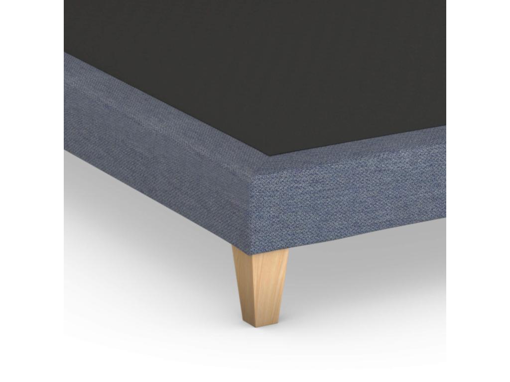 Sommier déco tapissier blu oceano - Mobenze 180x200 DYCY93153