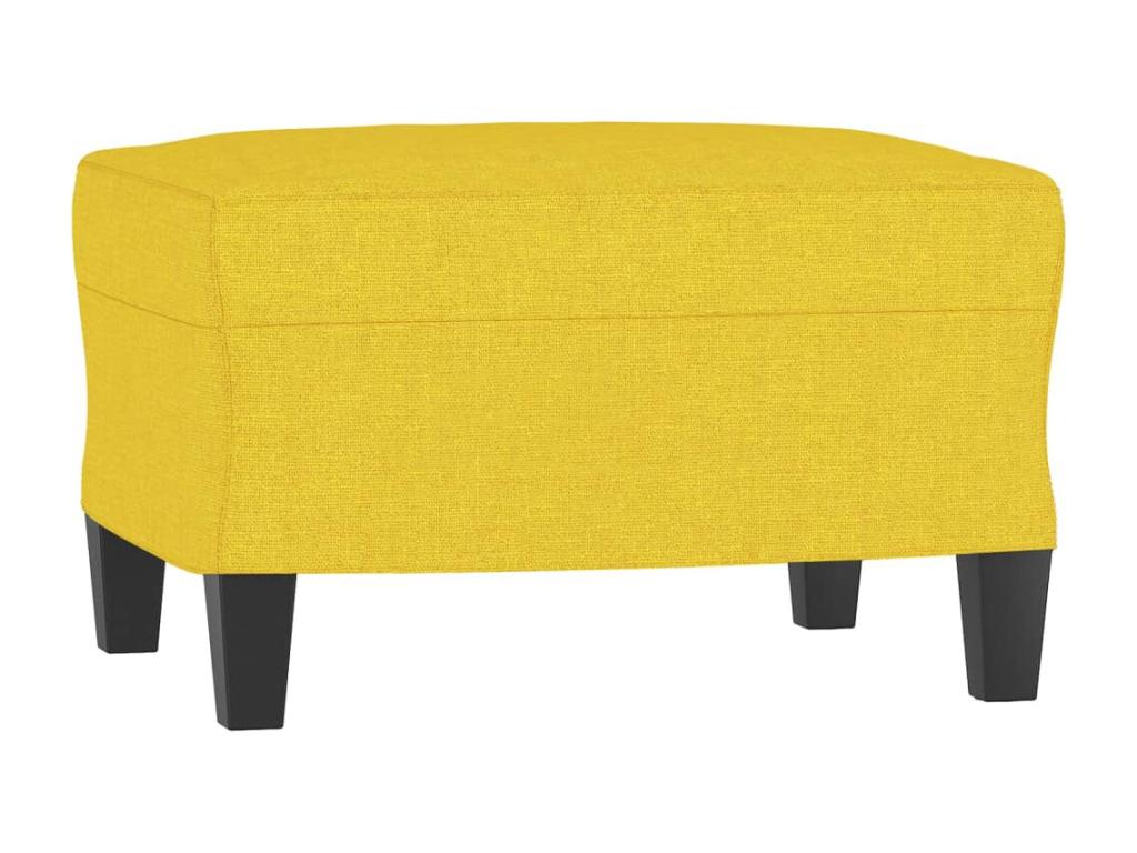 Mobili per la casa in tessuto giallo