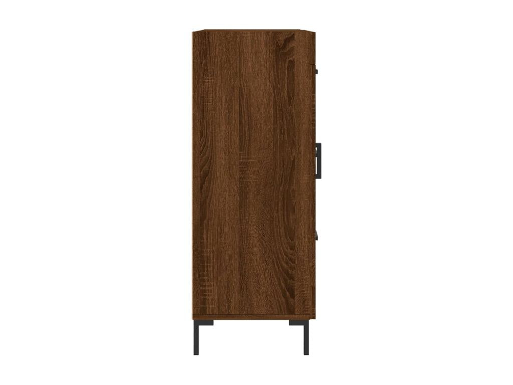 Credenza chêne marrone 69,5x34x90 cm Mobenze d'ingénierie PWYY24318