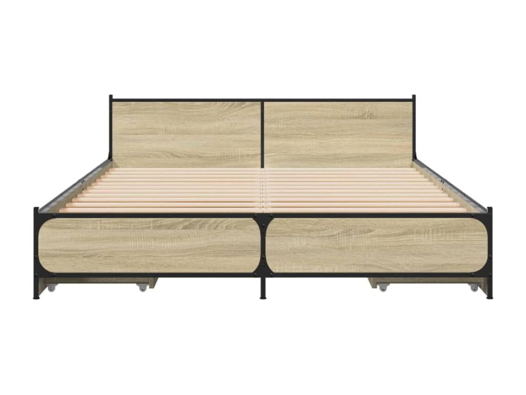 Struttura letto e cassettiera francese Mobenze 140x200 Mobenze ingénierie ADPI23976