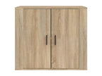 Credenza Chêne Luxameub 80x33x70 cm Bois d'ingénierie BCIR46037