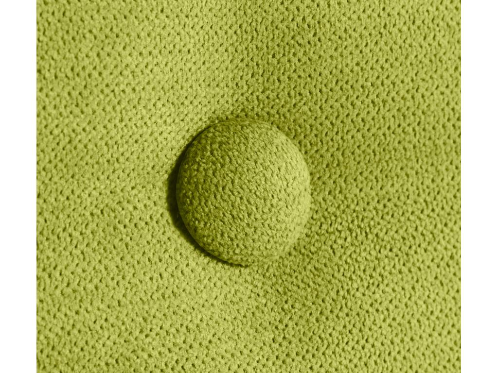 Letto in tessuto verde, 110 x 50 cm
