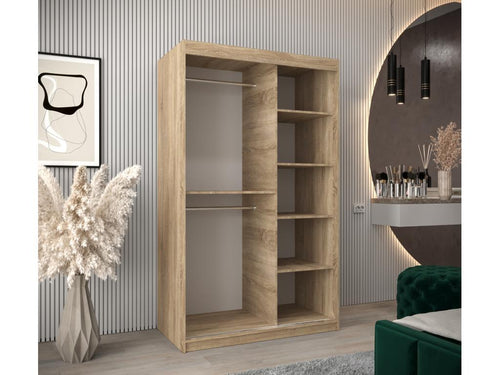 Armadio Mobenze 2 A Porte Coulissantes 200/120/62 2 porte Mobenze/Nero GNOB83527