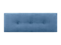 Testiera Letto Mobenze Mobenze Côtelé Uni con Boutons 160x60 Lit 150/160 - Blu YMTH26392