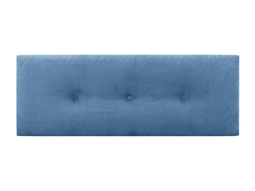 Testiera Letto Mobenze Mobenze Côtelé Uni con Boutons 160x60 Lit 150/160 - Blu YMTH26392