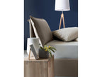 Lit simple Luxameub Letto contenitore con rivestimento in tessuto Made in Italy apertura laterale adatta per materasso 80x190 cm tourterelle grigio OGOK88706