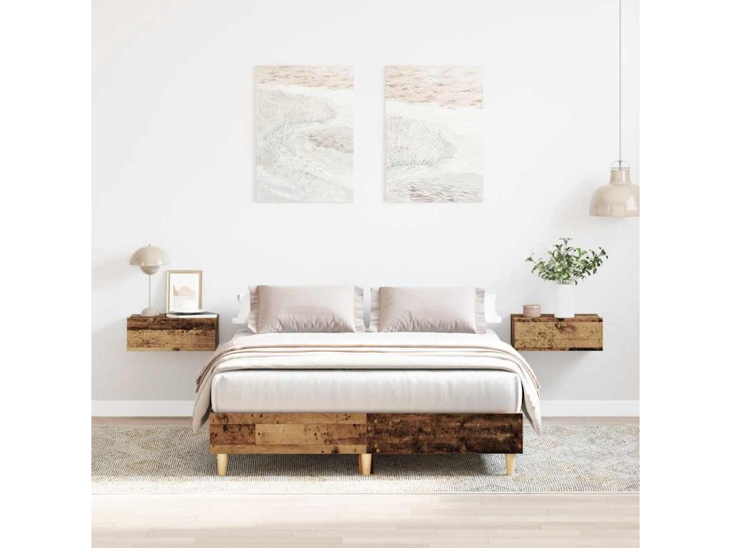 Struttura letto senza materasso vieux Mobenze 120x200 cm Mobenze ingénierie THPB58571