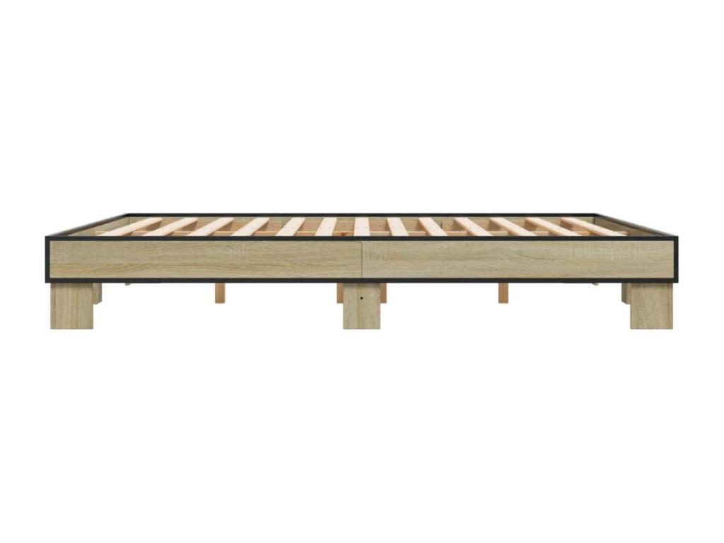 Struttura letto francese Mobenze 160x200 cm Mobenze d'ingénierie et métal JVNR91754