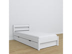 Letto bianco, 100 x 180 cm