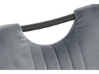 Mobenze - Sedia in Mobenze grigio / Nero paquet da 2 JVAG28444
