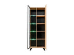 Vetrina alto design Mobenze – 2 porte con illuminazione LED integrata BNTM76015