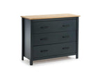 Comò 3 cassetti Mobenze/Blu - Mobenze FXRQ81188