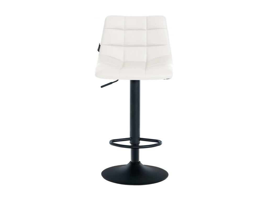 Tavolino da bar - Similicuir / Metallo - Bianco - Mobenze QFZR92652