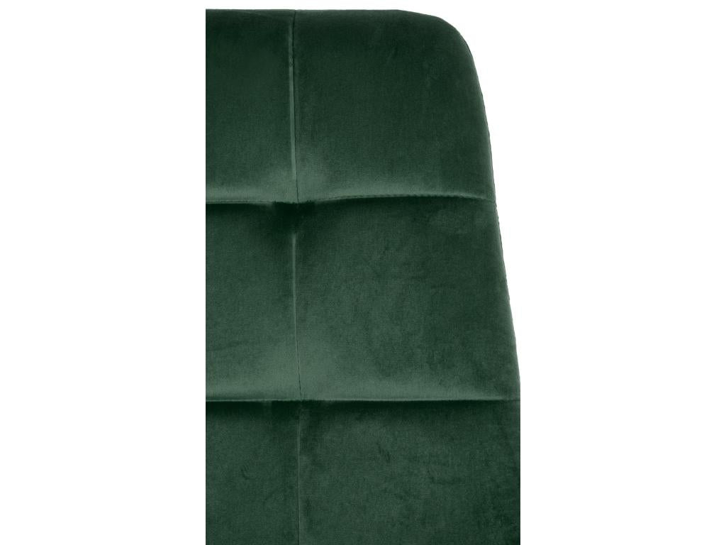 sedia in metallo verde