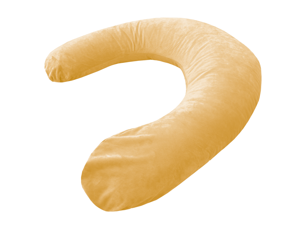 Coussin d'allaitement en Mobenze XL - 205 cm - Miel ZGXI11565