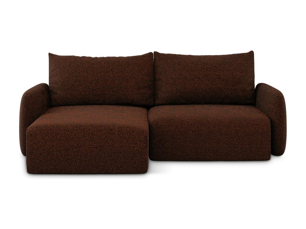 Divano letto in tessuto Boucle