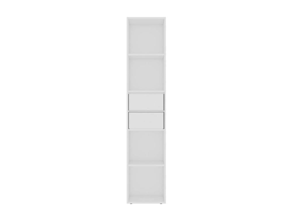 Libreria bianca, 36 x 30 x 171 cm