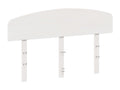 Letto in legno massello bianco