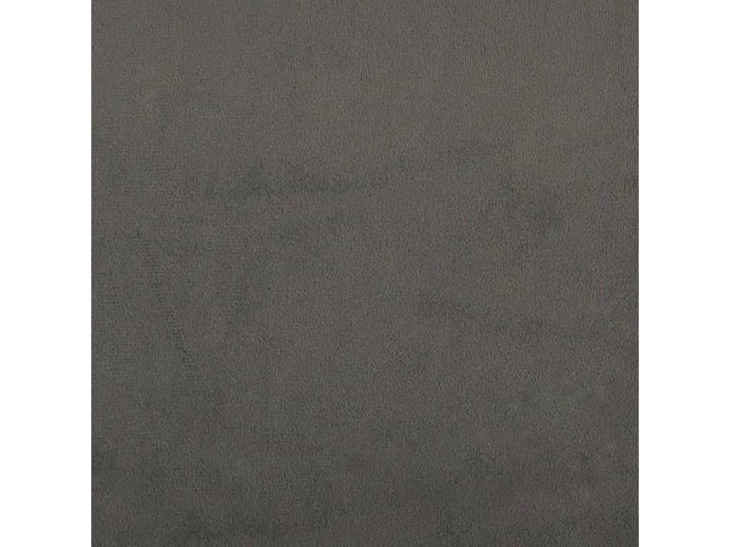 Testiera con oreilles Grigio foncé 83x16x118/128 cm Mobenze EPCU37006