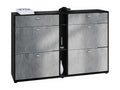 Mobile da donna Black Mat Et Optique Metal Luxameubé lxhxp 155.5x95x28 DPKL83622