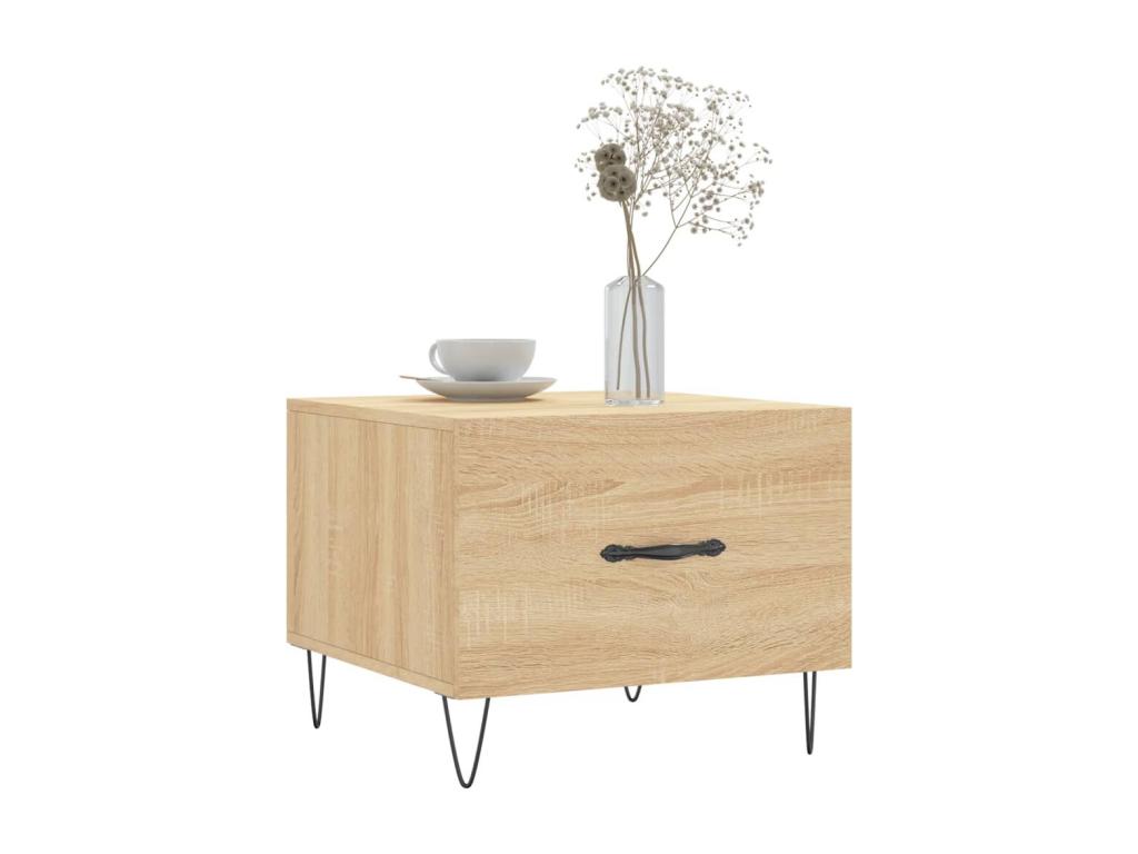 Tavolo basso Chêne Mobenze 50x50x40 cm Mobenze d'ingénierie QZSP46404