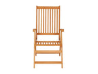 Sedie de jardin 4 pz con coussins antracite Mobenze de teck FVFW64820