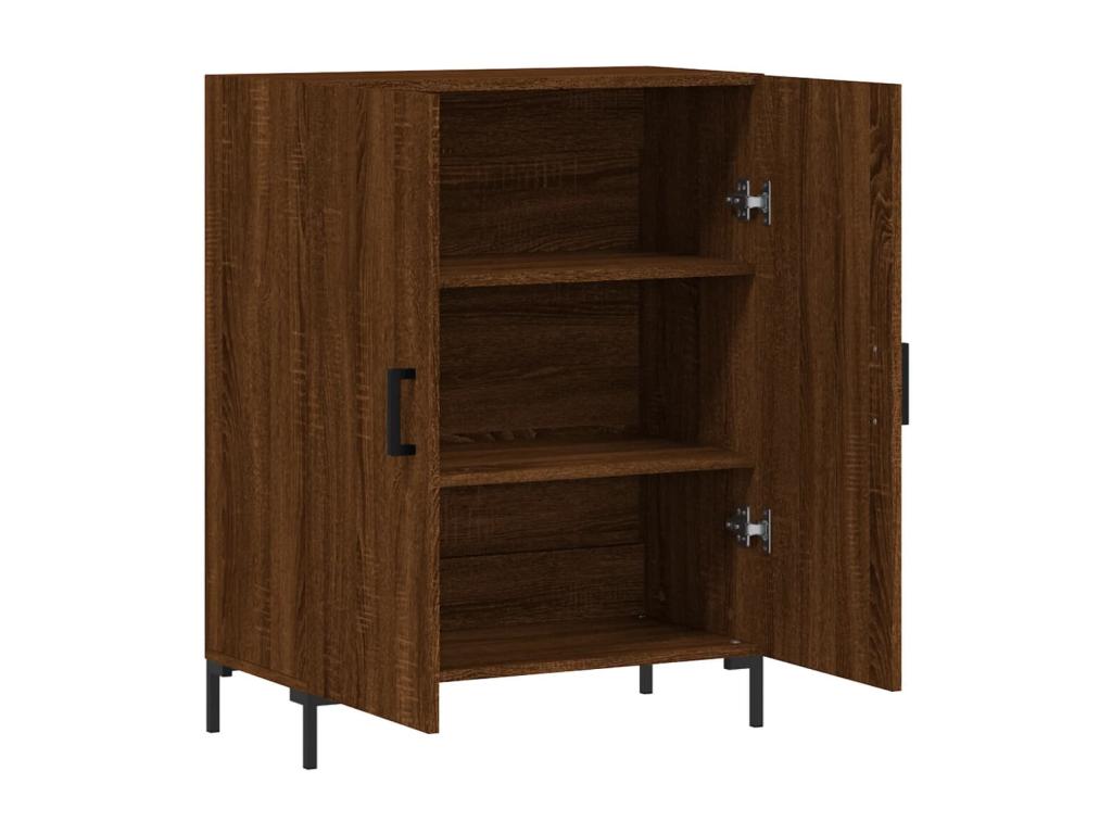 Credenza chêne marrone 69,5x34x90 cm Mobenze d'ingénierie FDDK71482