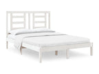 Struttura letto bianca, 120 x 190 cm