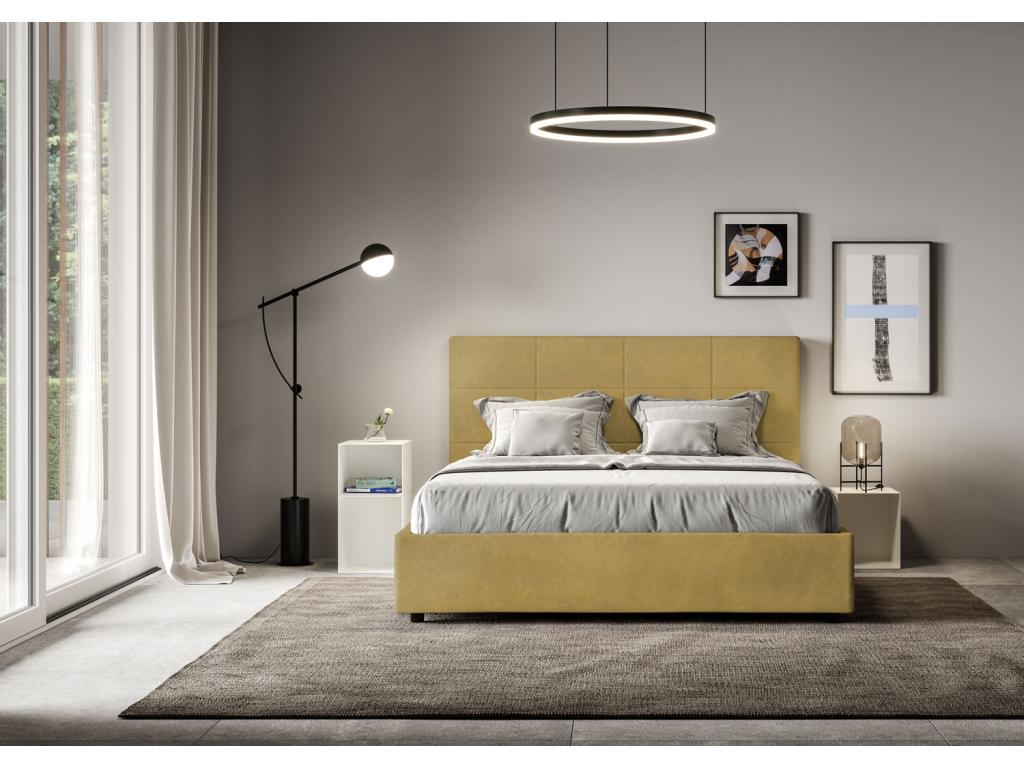 Letto giallo, 160 x 200 cm - dlz1766571439811