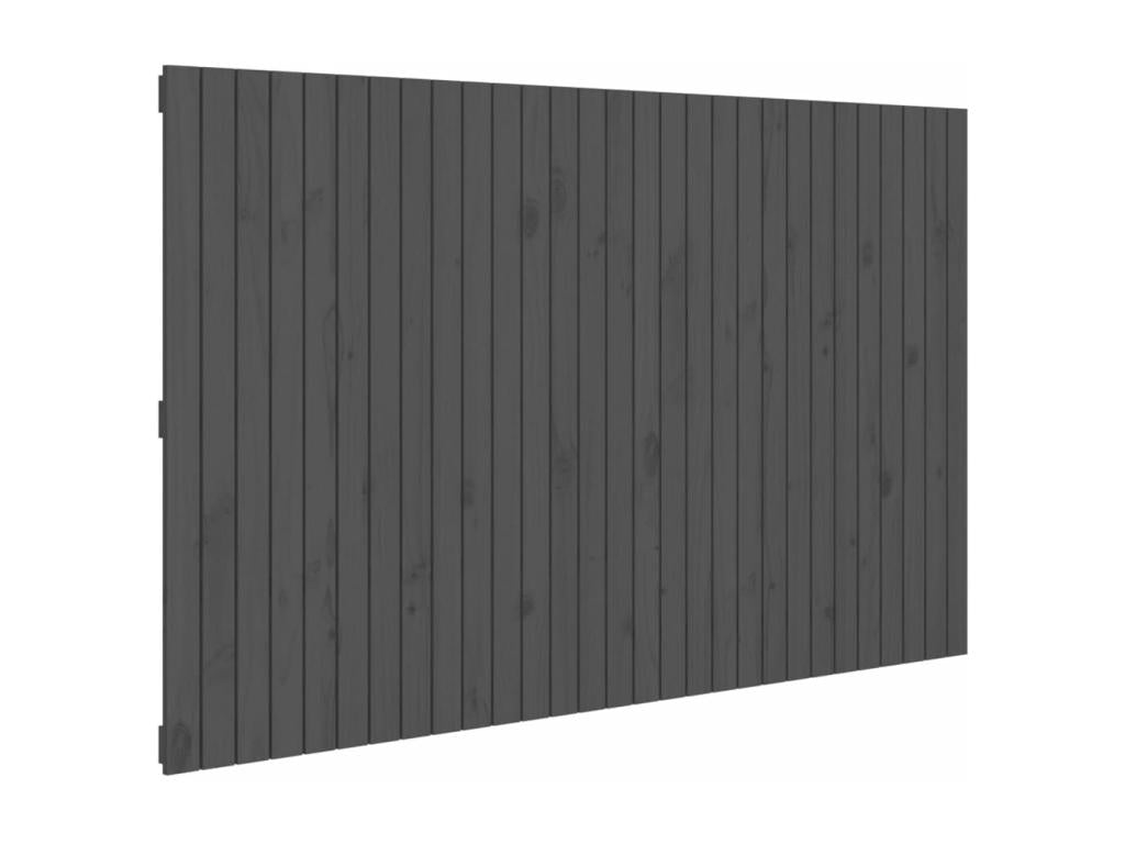 Letto in legno di pino grigio, 185 x 3 x 110 cm
