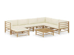 Set di mobili da esterno bianchi - dlz1766572074486