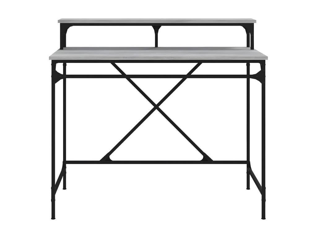 Mobili per la casa in ferro grigio, 100 x 50 x 90 cm