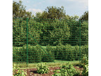 Chiusura in treillis metallica verde 1.4x25 m acciaio zincato RVEM54694