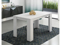 Table à manger Table de salon rettangolare colori bianco - Longueur 138 x Profondeur 80 x Hauteur 75 cm UUTB72548