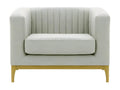 Poltrona snella in legno - Luxameub 90 ZJNF00912
