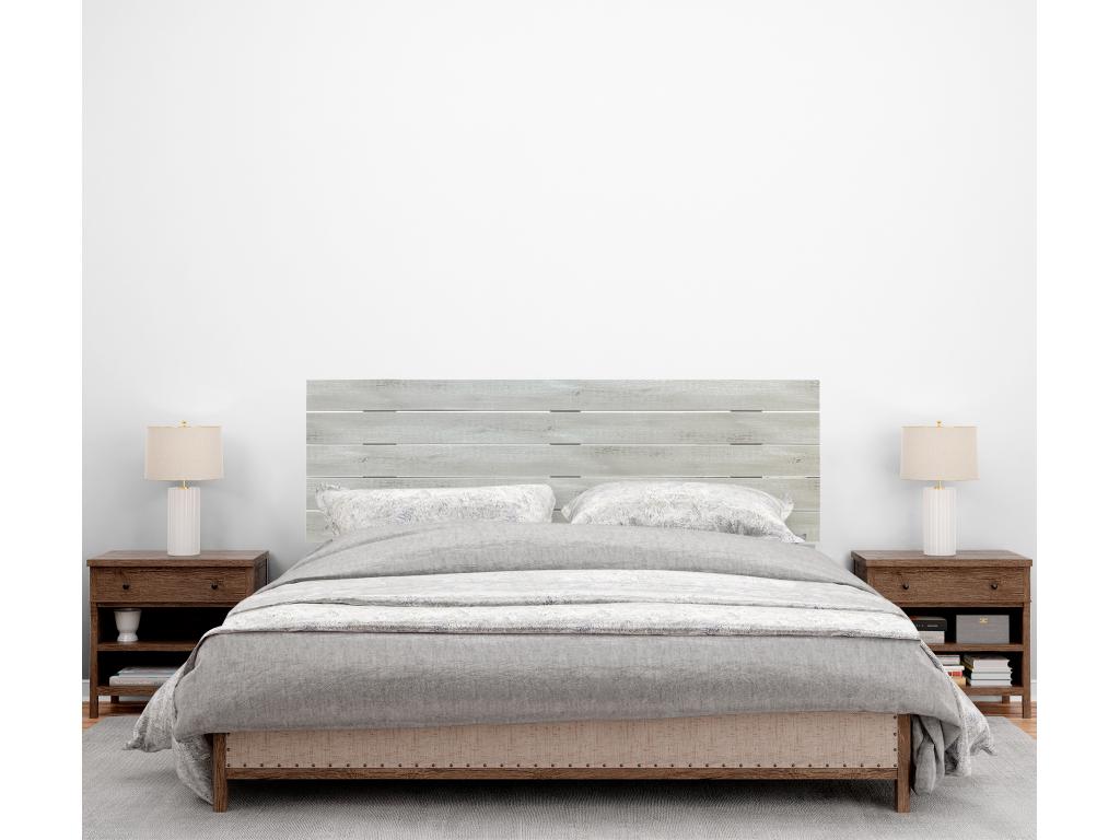 Testiera letto Mobenze in Mobenze riciclato Mobenze Palet Style Orizzontale 150x46cm Litri 150 - Arctique MXPH08189