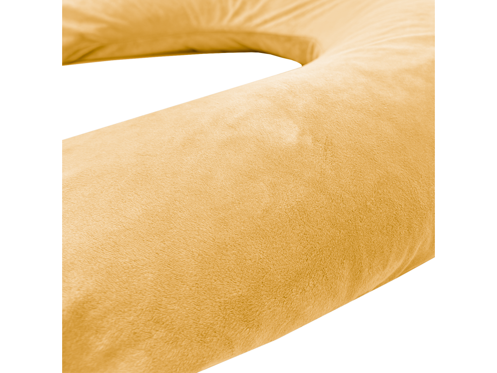 Coussin d'allaitement en Mobenze XL - 205 cm - Miel ZGXI11565
