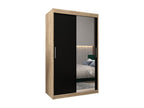 Armadio Mobenze 2 A Porte Coulissantes 200/120/62 2 porte Mobenze/Nero GNOB83527