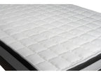Ensemble Mobenze 90x190 Mémoire de forme 3 zone sommier nero SGNA85137
