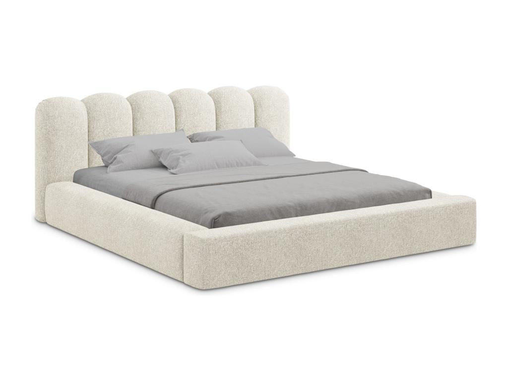 Lampada rembourré con rangement 180x238 - en PINPAI - beige foncé - Luxameub EYEM23150