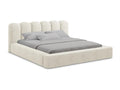 Lampada rembourré con rangement 180x238 - en PINPAI - beige foncé - Luxameub EYEM23150