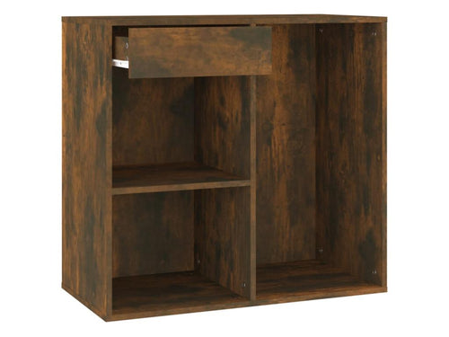 Armadio cosmetico Chêne fumé 80x40x75 Mobile d'ingegneria VSGR49116