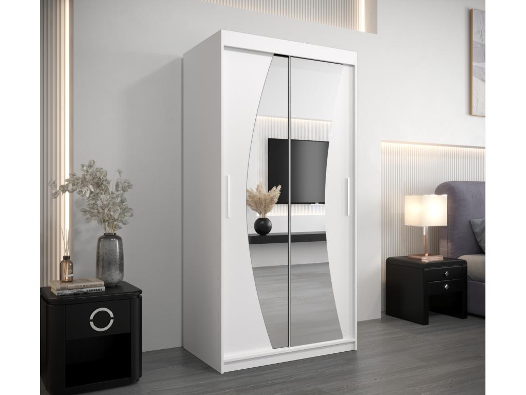 Armadio bianco, 100 x 62 x 200 cm