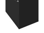 Struttura letto con cassetti senza materasso nero 150x200 cm XKUK12130