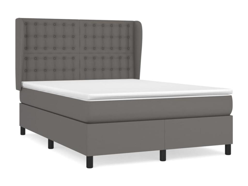 Materasso in similpelle bianca, 140 x 200 cm