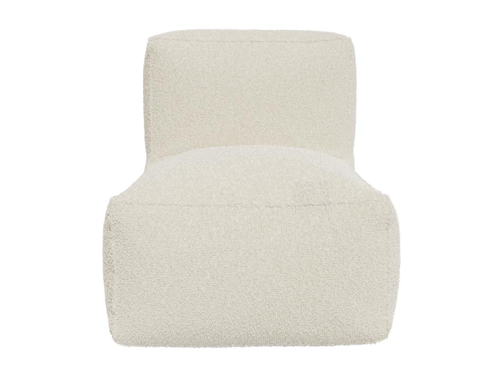 Poltrona in tessuto beige