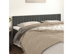 Letto in velluto grigio, 90 x 5 x 78 cm